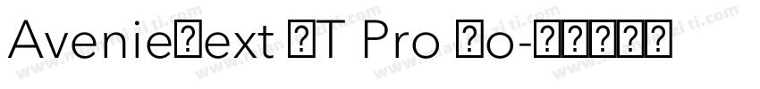AvenieNext LT Pro Bo字体转换